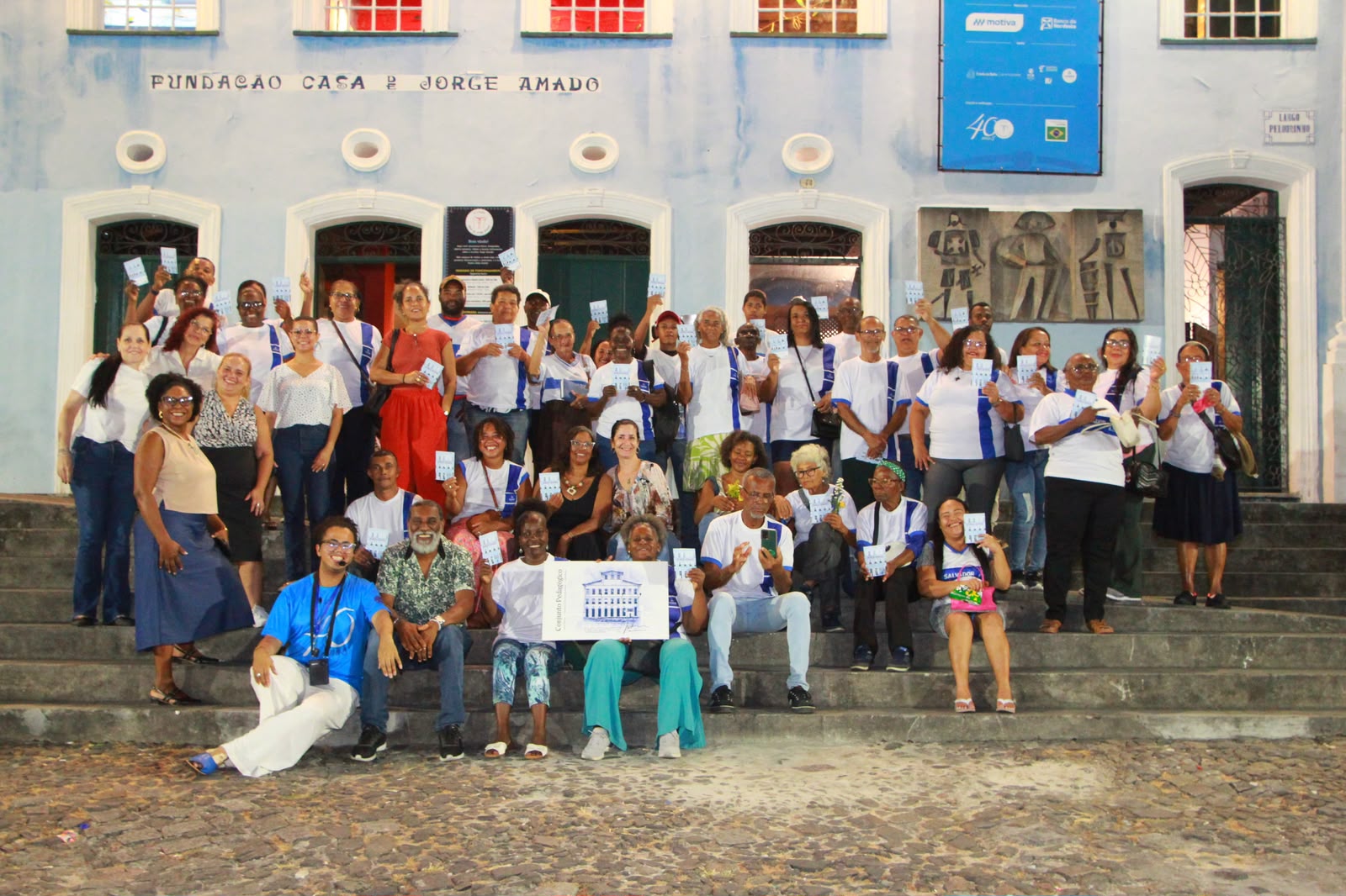 Fundação Casa de Jorge Amado inicia projeto voltado a estudantes da EJA